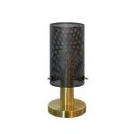 Lampa stołowa Tirana czarno-złota 1xE27
