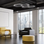 Plafon Geometric System 1 New biały LED 4000K IP44