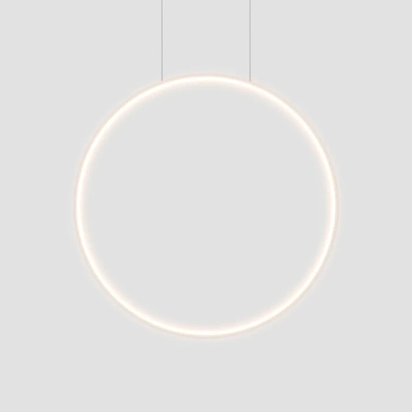 Lampa wisząca Mirror L biała LED 50W 3000K IP44