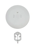 Plafon Vegas 30 cm biały LED 4000K IP54