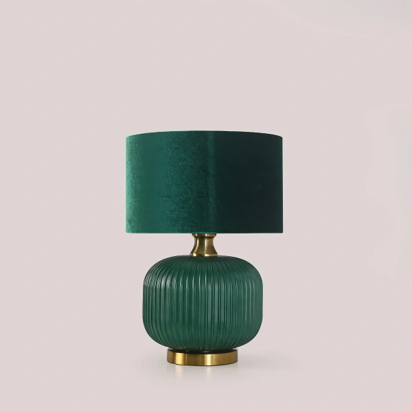 Lampa stołowa Tamiza 48 cm zielona 1xE27