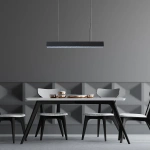 Lampa wisząca Mira M czarna LED 32W CCT