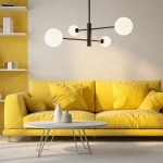 Lampa wisząca Dorado 4 czarna 4xG9