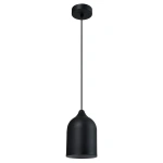 Lampa wisząca Nilo czarna 1xGU10