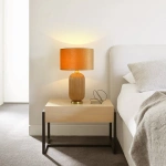Lampa stołowa Tamiza 65 cm złota 1xE27