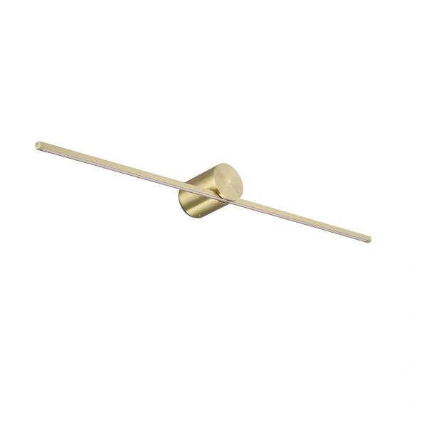 Kinkiet Modern Slim 60 cm złoty LED 3000K IP44