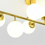 Lampa wisząca Dorado 8 złota 8xE14