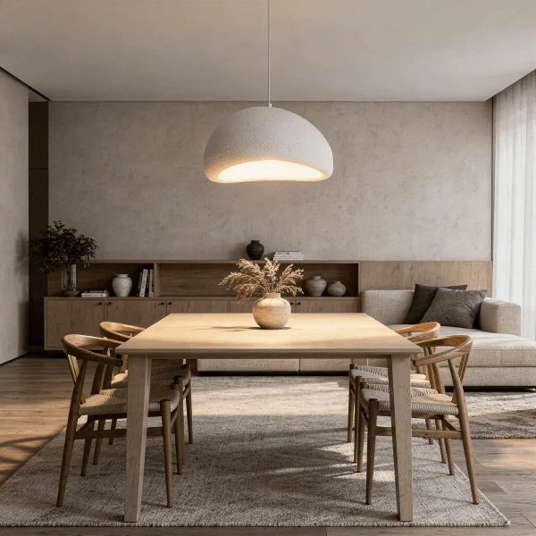 Lampa wisząca Nube śr. 50 cm biała 1xGX53