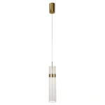 Lampa wisząca Ambiente złota LED CCT