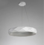 Lampa wisząca Reus biała LED 4000K