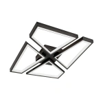 Plafon Nivra czarny LED 45W CCT