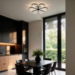 Plafon Velva czarny LED 45W CCT