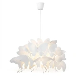 Lampa wisząca Farfalla biała 1xE27