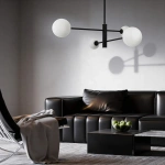 Lampa wisząca Dorado 4 czarna 4xG9