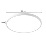 Plafon California 48 cm biały LED 40W CCT