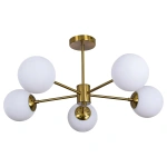 Lampa wisząca Roma 5 złota 5xE14