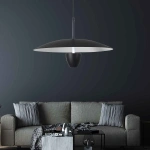Lampa wisząca Ufo L czarna LED 12W CCT