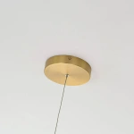 Lampa wisząca Midway mała złota LED 3000K