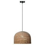 Lampa wisząca Kanso rattanowa 50 cm jasnobrązowa 1xE27