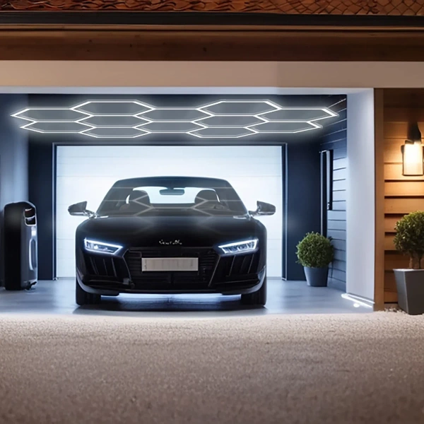 Plafon Geometric System 5 New biały LED 4000K IP44