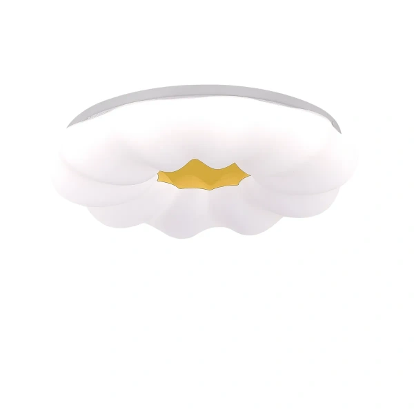 Plafon Ariva 26 cm biało-złoty LED 12W 4000K