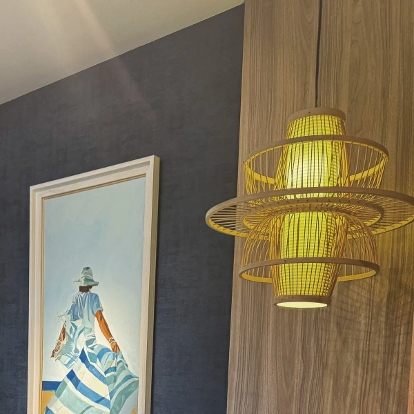 Lampa wisząca Astra naturalna 1xE27