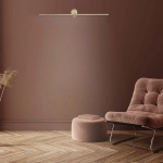 Kinkiet Modern Slim 60 cm złoty LED 3000K IP44