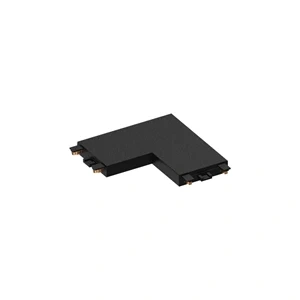 Łącznik L natynkowy Magnetic Slim czarny