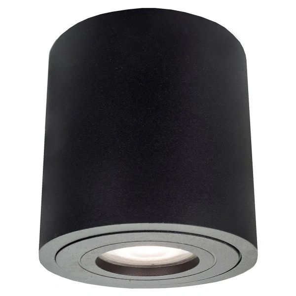 Tuba natynkowa Faro XL czarna 1xGU10 IP65