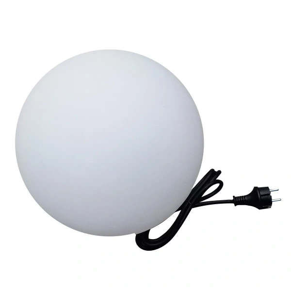 Lampa ogrodowa Gaja 40 cm biała 1xE27 IP65