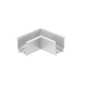 Łącznik L podtynkowy Magnetic Slim biały