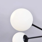 Lampa wisząca Roma 5 czarna 5xE14