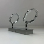 Kinkiet Carrara 2 chromowany LED 10W 3000K