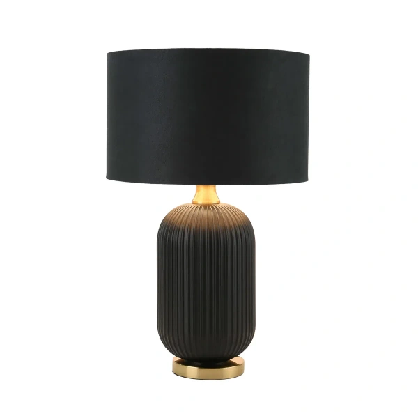 Lampa stołowa Tamiza 65 cm czarna 1xE27