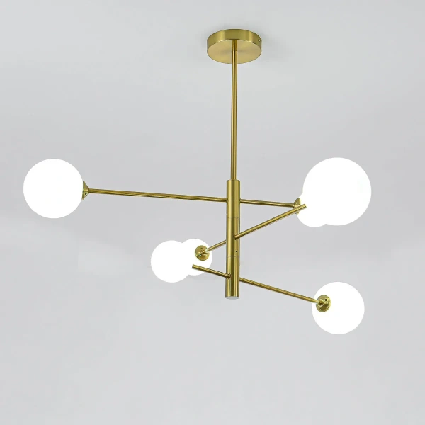 Lampa wisząca Dorado 6 złota 6xG9
