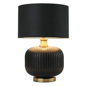 Lampa stołowa Tamiza 48 cm czarna 1xE27
