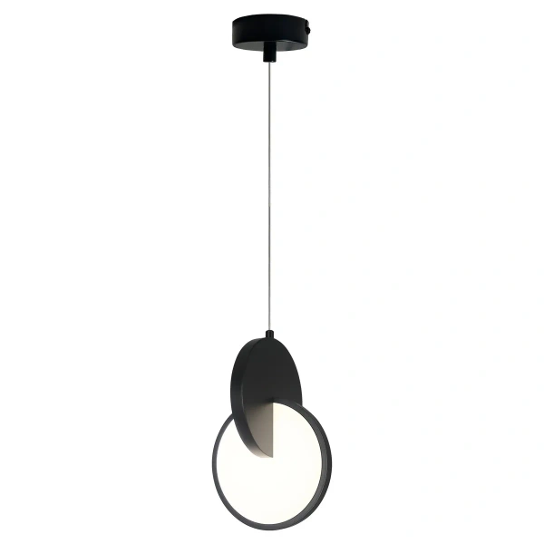 Lampa wisząca Circlo czarna LED 8W CCT