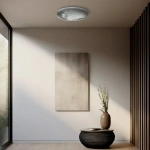 Plafon Luna planeta 38 cm szary LED 24W 4000K