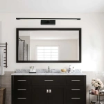 Kinkiet Isla 62 cm czarny LED CCT IP44