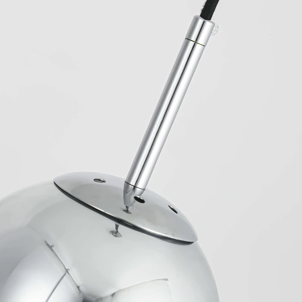 Lampa wisząca Palla mała chromowana 1xE14