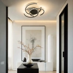 Plafon Spider 51 cm czarny LED 30W CCT