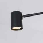 Lampa wisząca Snow 6 80 cm czarna 6xGU10