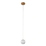Lampa wisząca Brillant 1 złota LED CCT