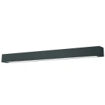 Kinkiet Ibros duży czarny LED 12W 4000K IP44
