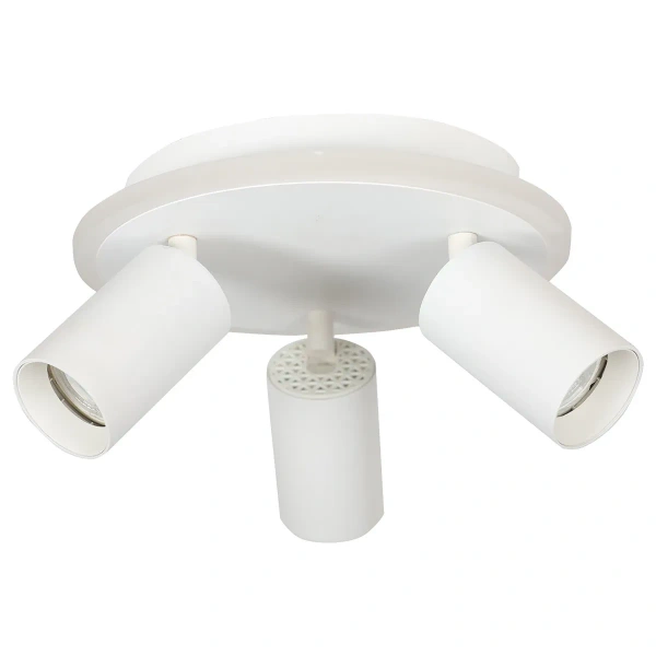 Plafon Parma 3 okrągły biały 3xGU10 + LED 13W CCT