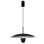 Lampa wisząca Ufo M czarna LED 8W CCT
