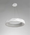 Lampa wisząca Reus biała LED 4000K