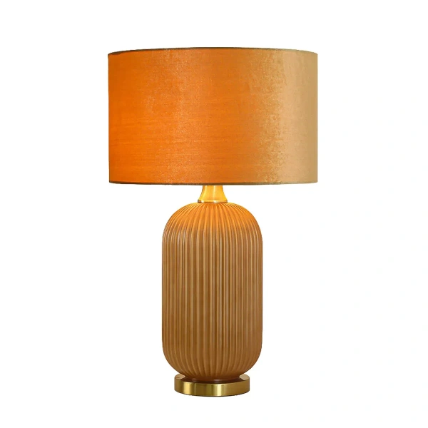 Lampa stołowa Tamiza 65 cm złota 1xE27