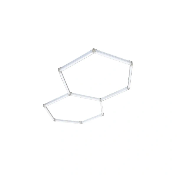 Plafon Geometric System 2 New biały LED 4000K IP44