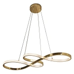 Lampa wisząca Infania złota LED 36W CCT